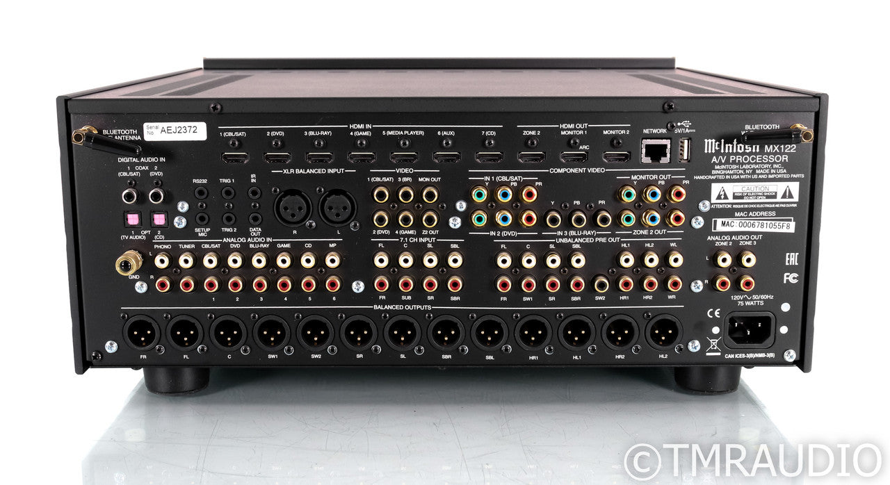 McIntosh MX122 11.2 Channel Home Theater Receiver; Remote