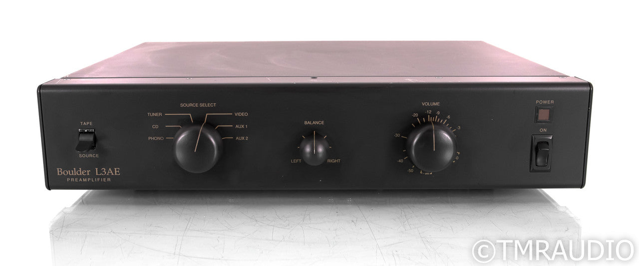 Boulder L3AE Stereo Preamplifier; Black; L-3-AE