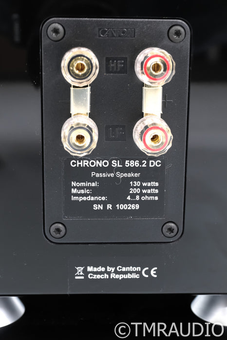 Canton Chrono SL 586.2 DC Floorstanding Speakers; Black Pair (1/1)