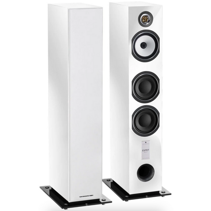 Triangle Esprit Antal EZ Floorstanding Speakers; High Gloss White Pair (New)