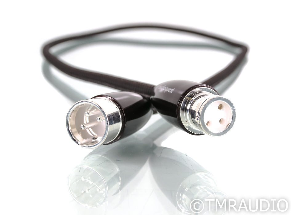 AudioQuest Mackenzie XLR Cable; 1m Balanced Interconnect; Single