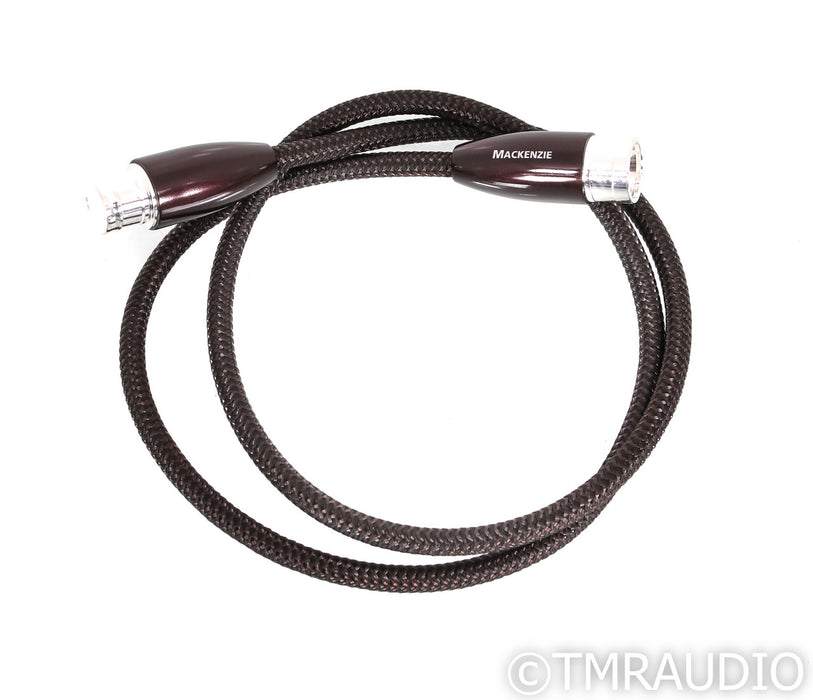 AudioQuest Mackenzie XLR Cable; 1m Balanced Interconnect; Single