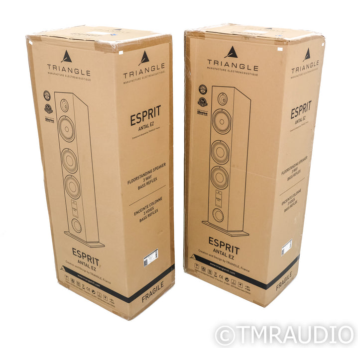 Triangle Esprit Antal EZ Floorstanding Speakers; Brown Maple Pair (New)
