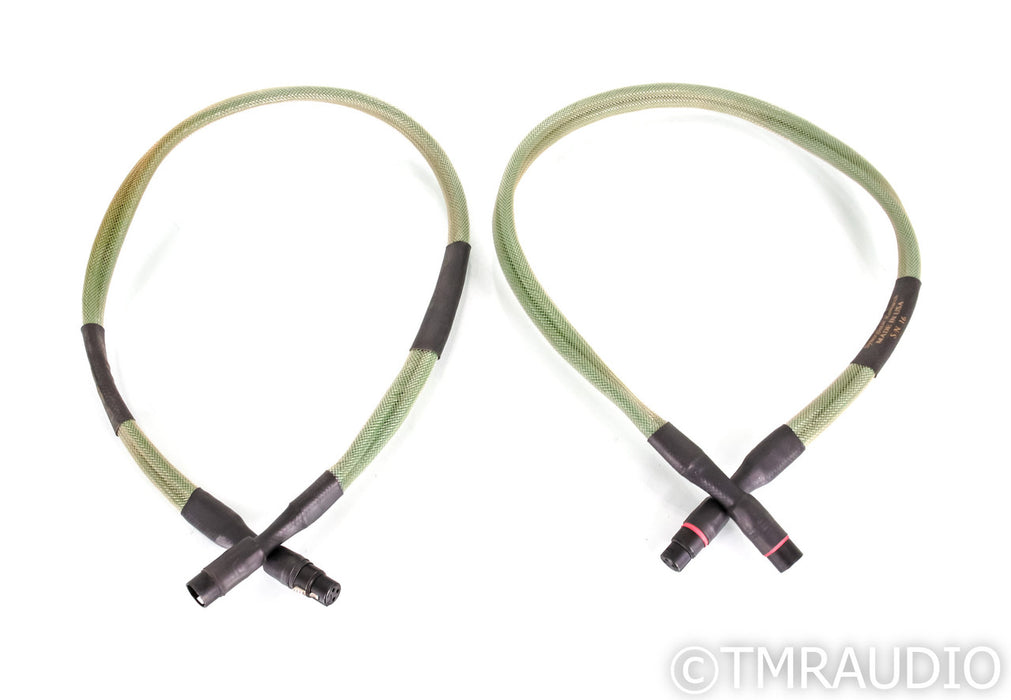 Synergistic Research Designer Reference XLR Cables; 1m Pair Balanced