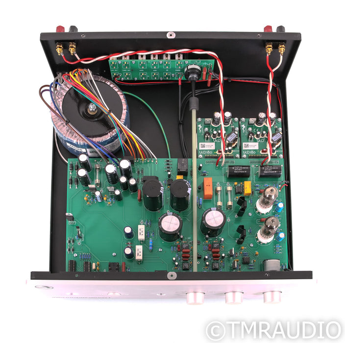 Rogue Audio Sphinx V3 Stereo Tube Hybrid Integrated Amplifier; Silver; Remote