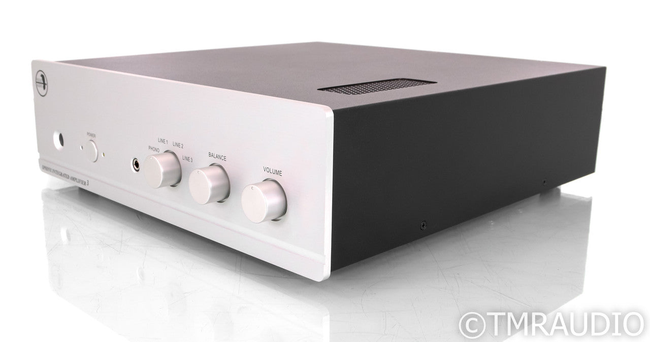 Rogue Audio Sphinx V3 Stereo Tube Hybrid Integrated Amplifier; Silver; Remote
