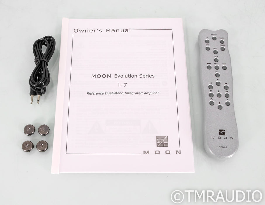 Simaudio Moon i-7 Stereo Integrated Amplifier; i7; Remote; SIlver