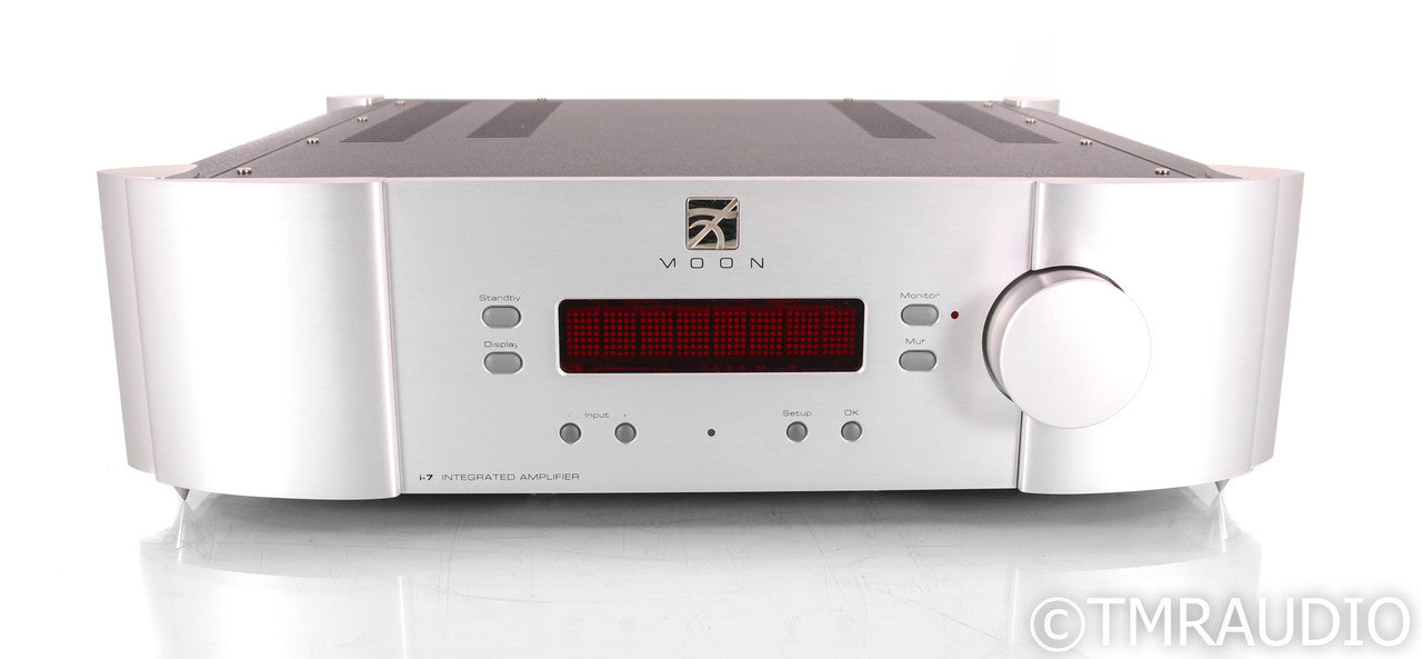 Simaudio Moon i-7 Stereo Integrated Amplifier; i7; Remote; SIlver