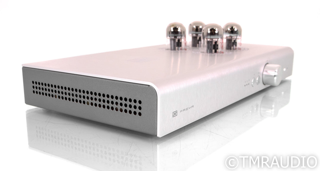 Schiit Audio Freya + Stereo Tube Hybrid Preamplifier; Silver, Remote