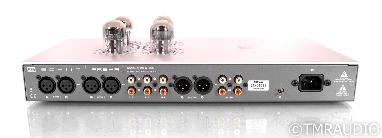 Schiit Audio Freya + Stereo Tube Hybrid Preamplifier; Silver, Remote