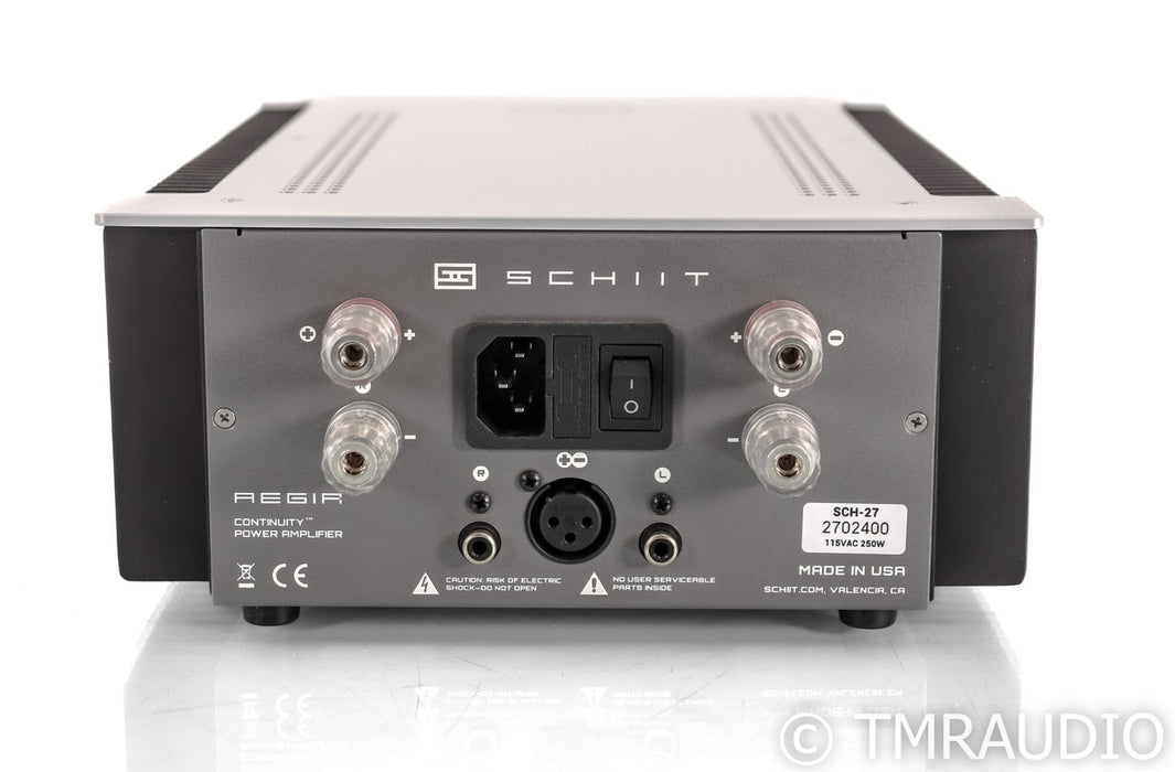 Schiit Audio Aegir Stereo Power Amplifier; Silver