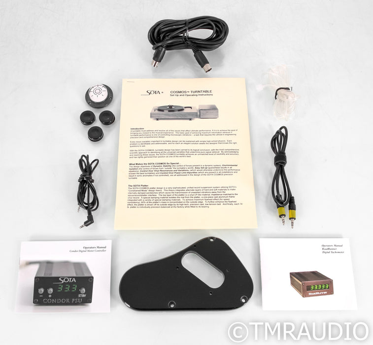 SOTA Cosmos Series IV Turntable; Upgraded; Birdseye Maple (No tonearm/cart)