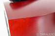 B&W Nautilus 805 Bookshelf Speakers; Red Cherry Pair