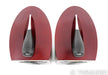 B&W Nautilus 805 Bookshelf Speakers; Red Cherry Pair