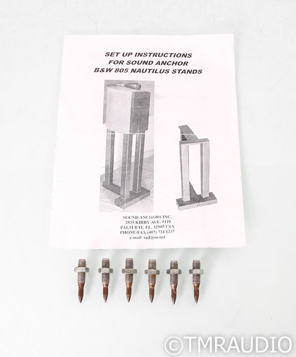 Sound Anchor 805NSD 24" 3-Post Speaker Stands