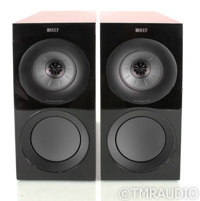 KEF R3 Bookshelf Speakers; Black Pair