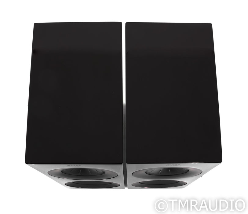 KEF R3 Bookshelf Speakers; Black Pair