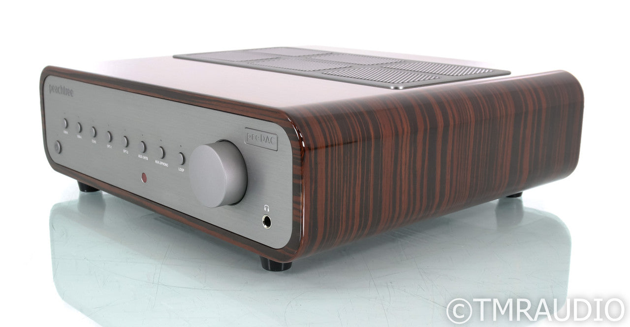 Peachtree preDAC Stereo Preamplifier / DAC; Remote; MM Phono; Gloss Mocha