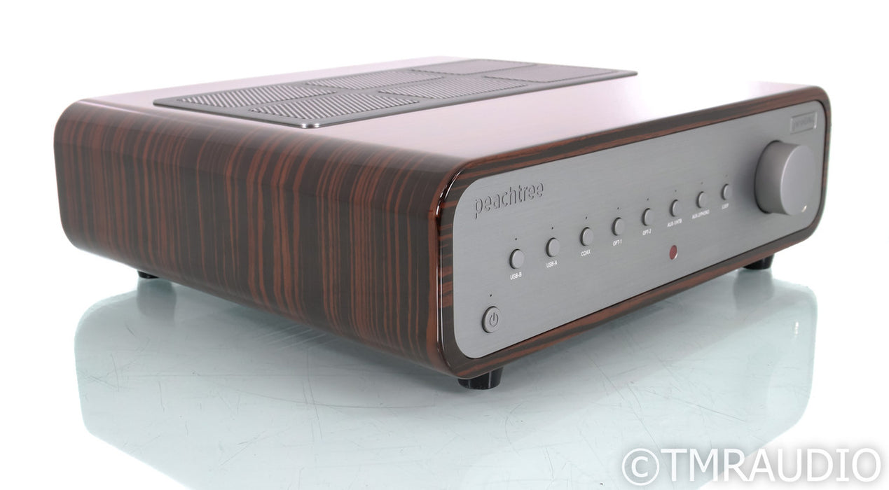 Peachtree preDAC Stereo Preamplifier / DAC; Remote; MM Phono; Gloss Mocha