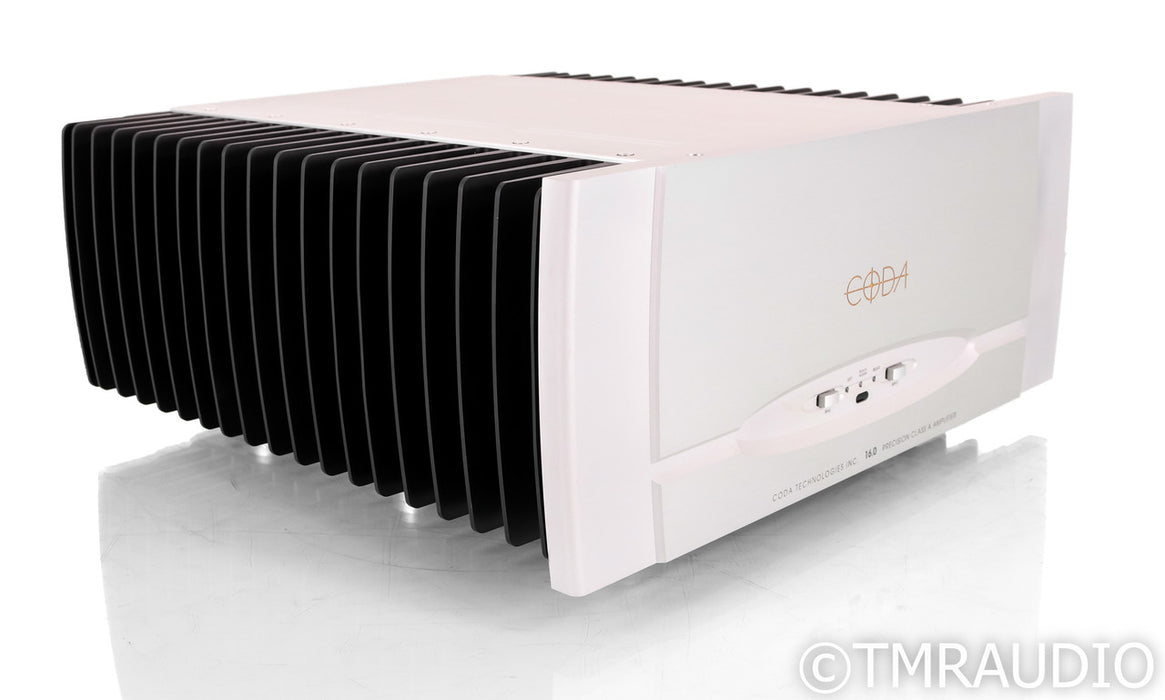 Coda 16 Stereo Power Amplifier; Sixteen; Silver