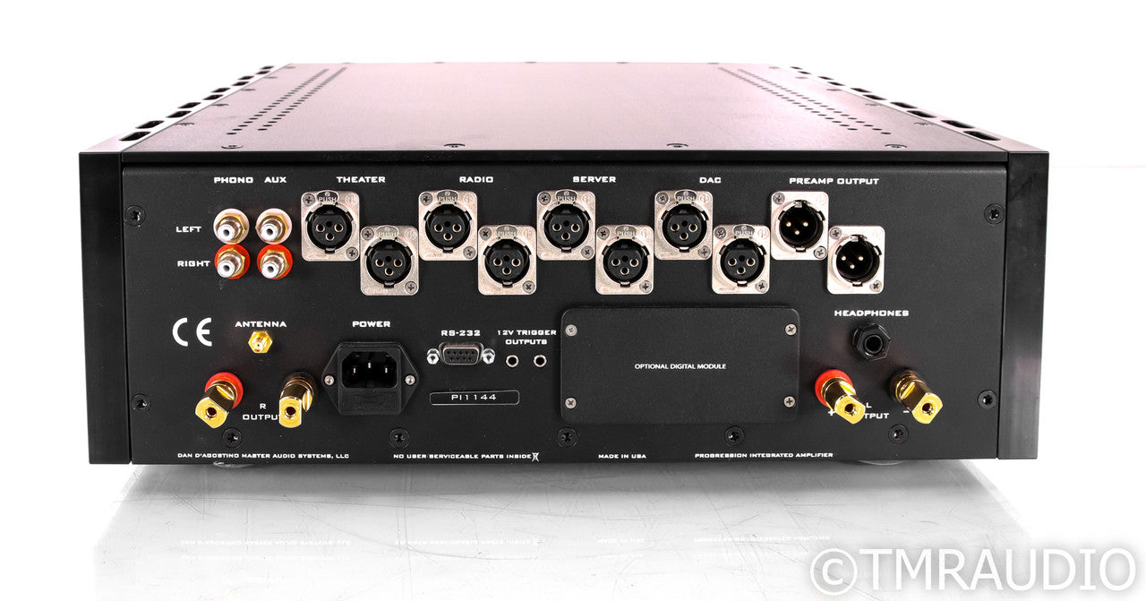 Dan D'Agostino Progression Stereo Integrated Amplifier; Remote; Black