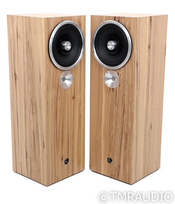 Zu Audio Omen Dirty weekend Mkii Floorstanding Speakers; Rustic Hickory Pair
