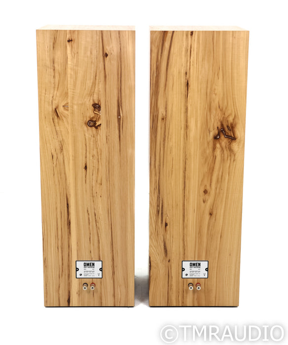 Zu Audio Omen Dirty weekend Mkii Floorstanding Speakers; Rustic Hickory Pair