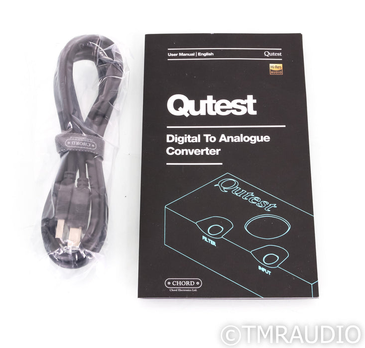 Chord Electronics Qutest DAC; D/A Converter; Black