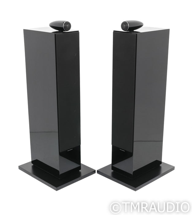 B&W 702 S2 Floorstanding Speakers; Gloss Black Pair