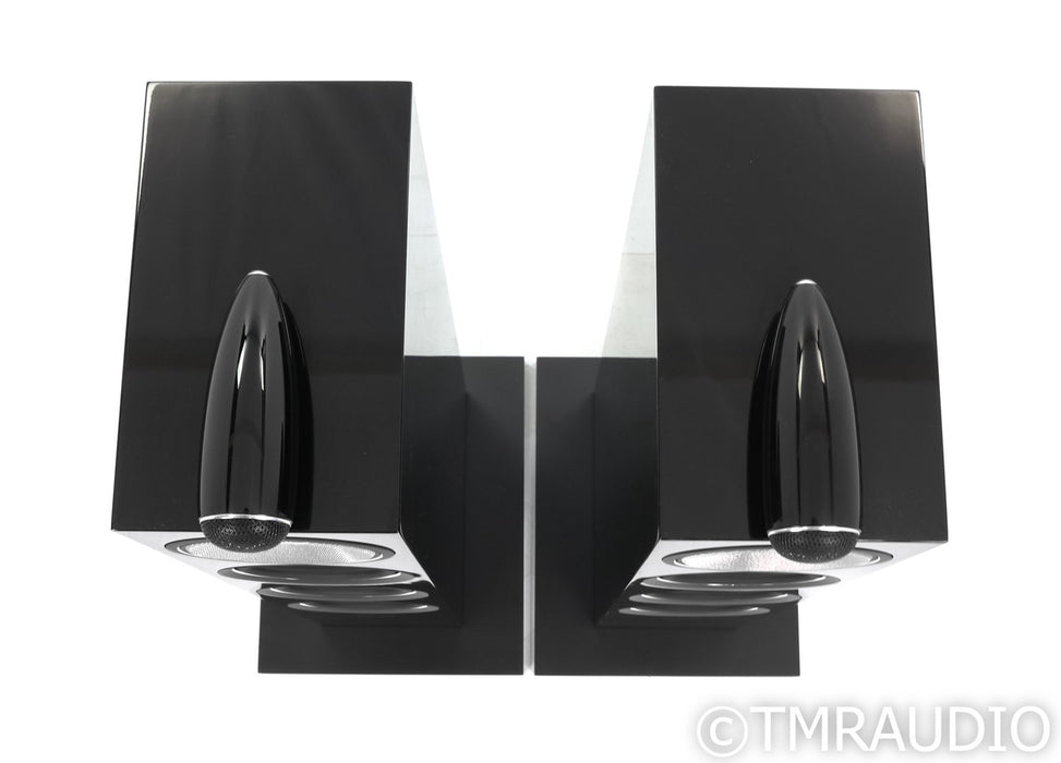 B&W 702 S2 Floorstanding Speakers; Gloss Black Pair