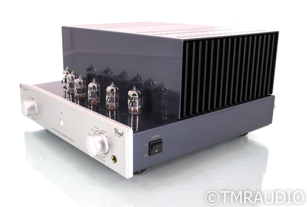 PrimaLuna EvoLution EVO 300 Stereo Tube Hybrid Preamplifier; Silver; Remote