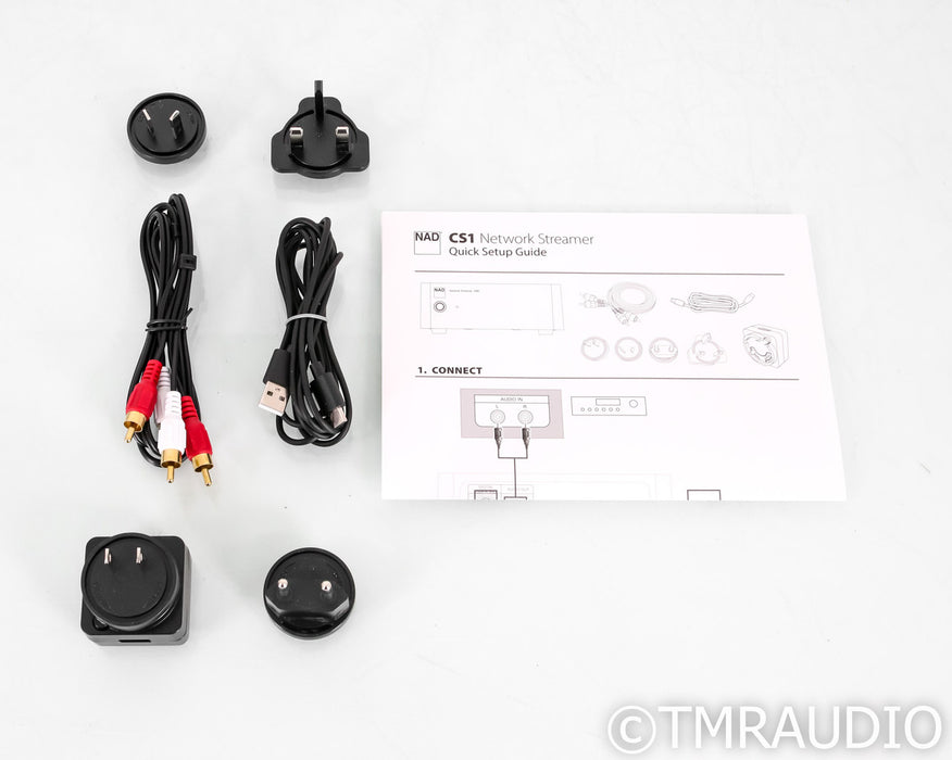 NAD CS1 Network Streamer; CS-1; Black (Open Box)