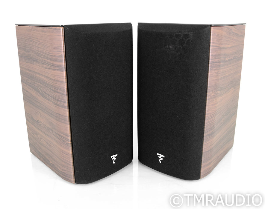 Focal Aria 906 Bookshelf Speakers; Noire Vinyl Pair