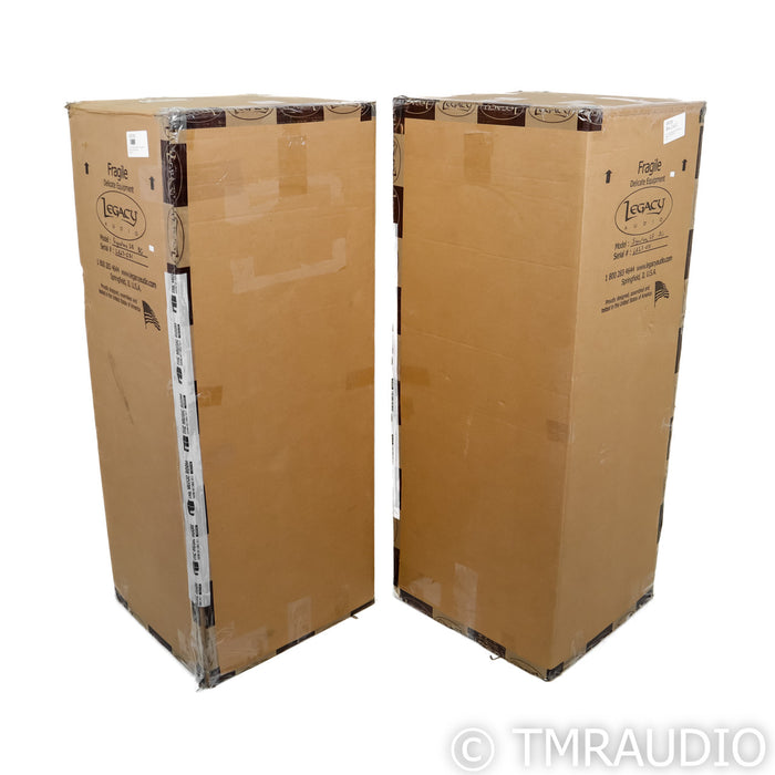 Legacy Audio Signature SE Floorstanding Speakers; Black Oak Pair
