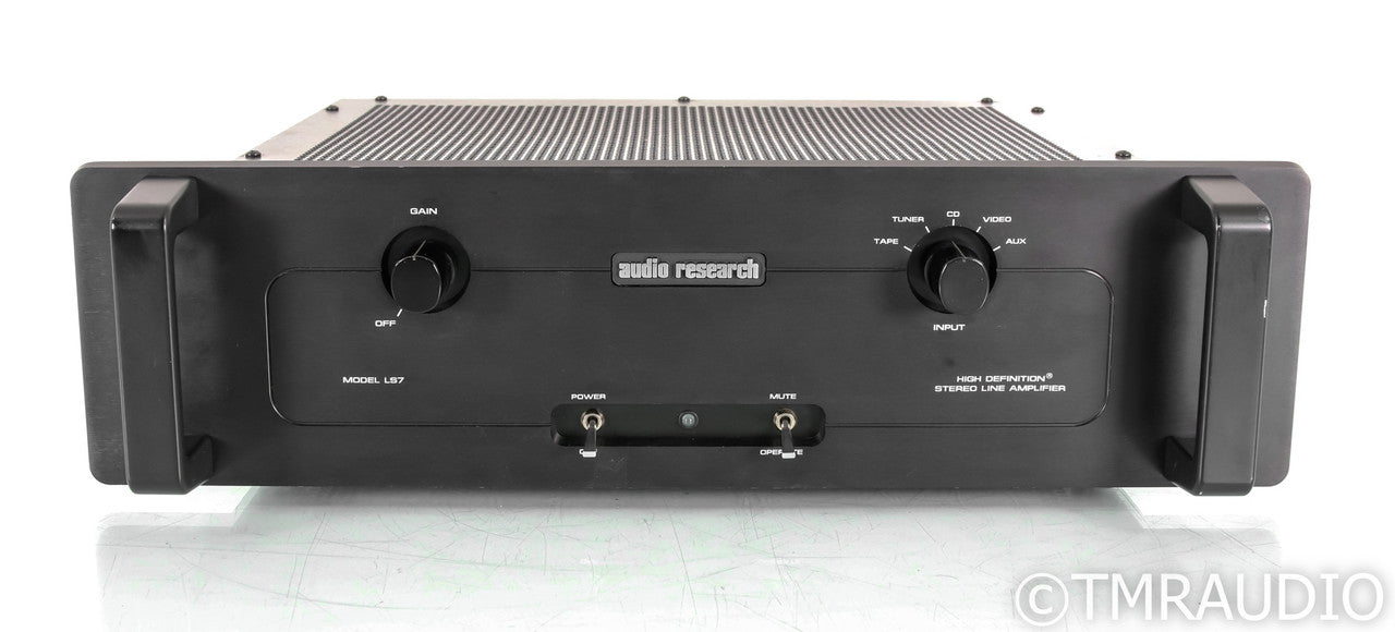 Audio Research Model LS7 Stereo Tube Preamplifier; LS-7; Black