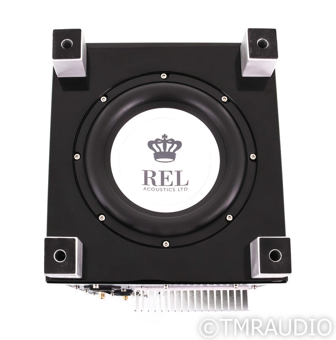 REL T/5i 8" Powered Subwoofer; T5i; Piano Black