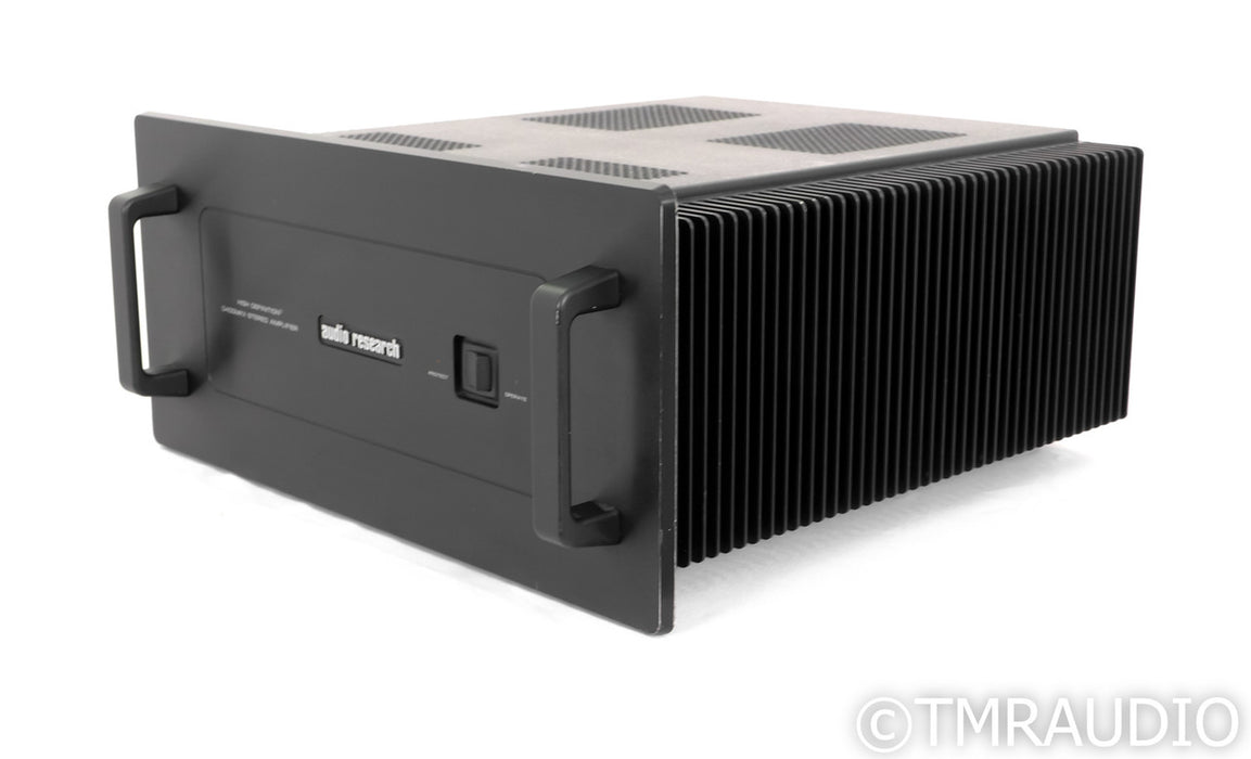 Audio Research D400 MKII Stereo Power Amplifier; Black; D400MKII