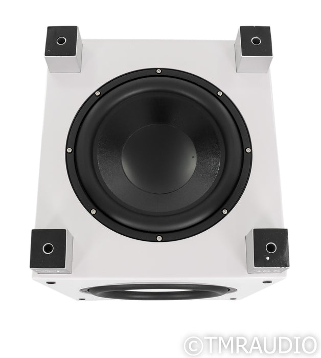 REL Acoustics T/9i 10" Powered Subwoofer; Piano White; T9I