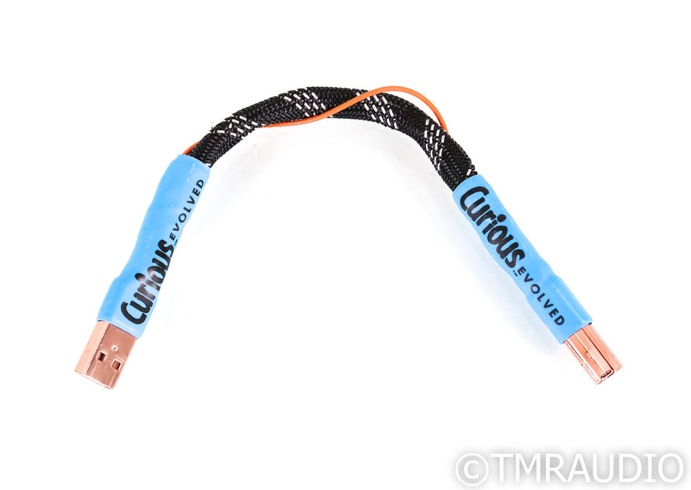 Curious Cables Evolved Regen Link USB Cable; 8" Digital Interconnect