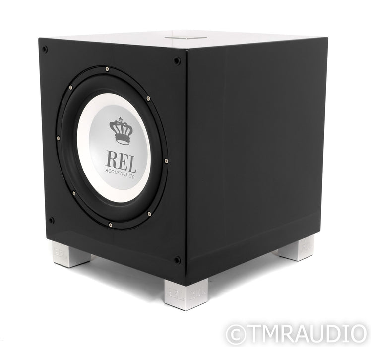 REL Acoustics T/9i 10" Powered Subwoofer; Piano Black; T9I