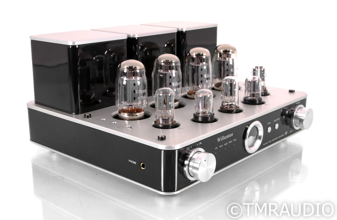 Willsenton R8 Stereo Tube Integrated Amplifier; Remote; Silver; R-8