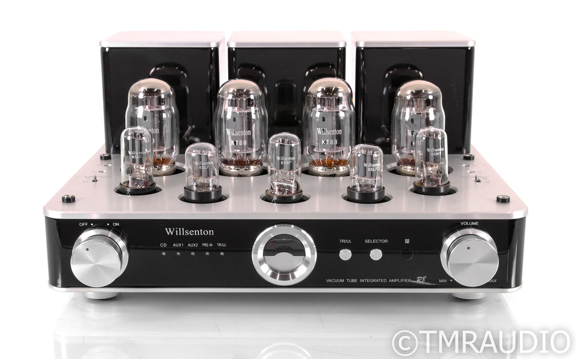 Willsenton R8 Stereo Tube Integrated Amplifier; Remote; Silver; R-8