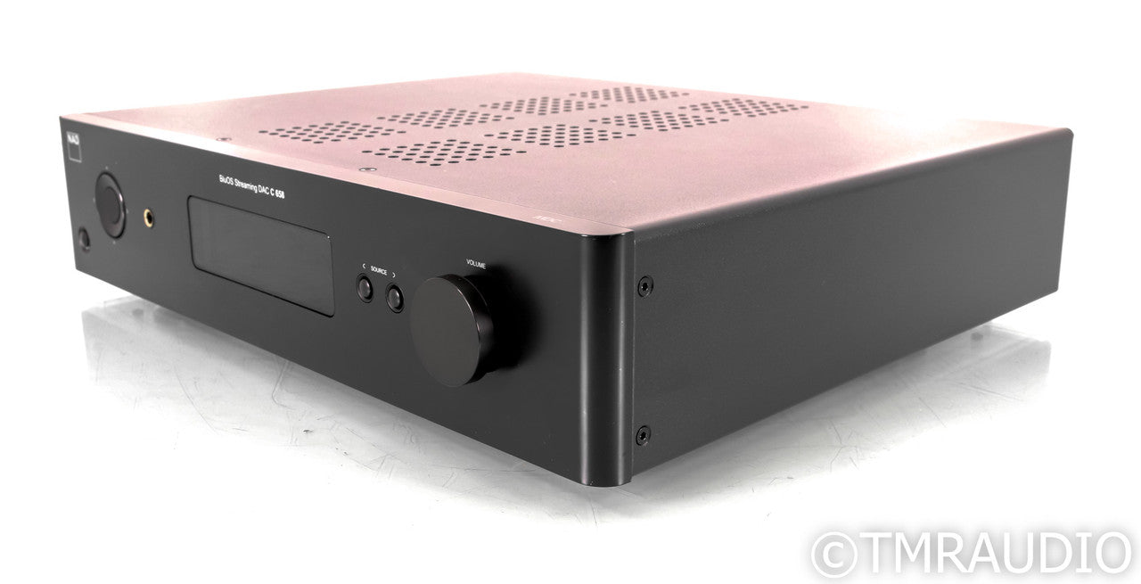 NAD C 658 DAC / Network Streamer; Remote; BluOS; MM Phono; C658