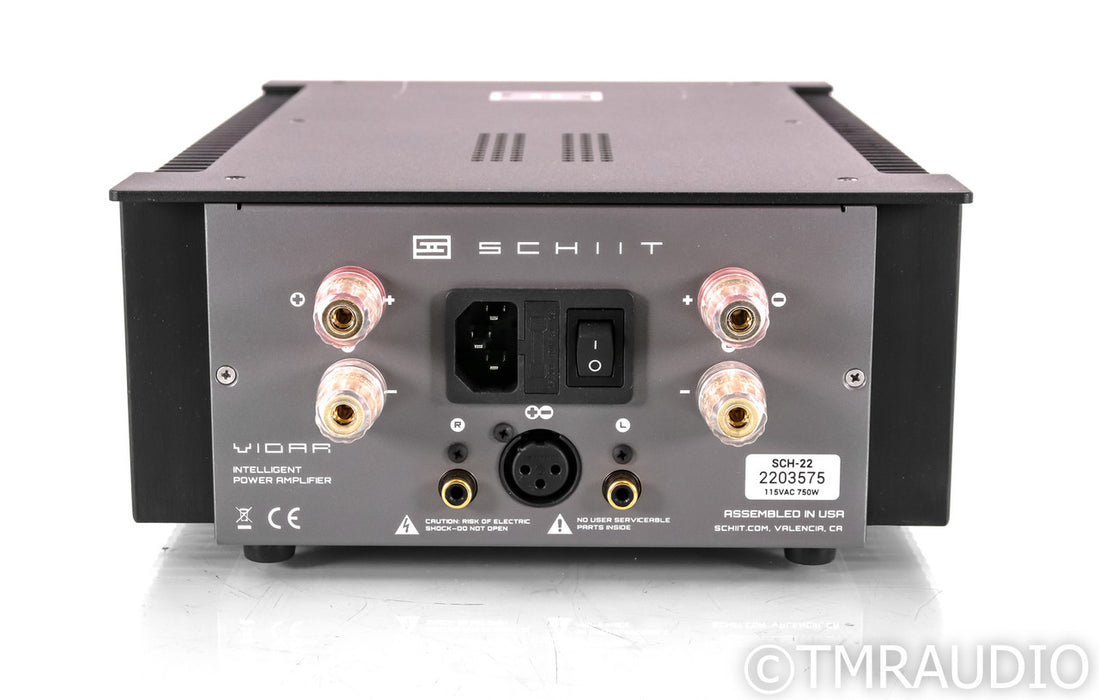 Schiit Vidar Stereo Power Amplifier; Black