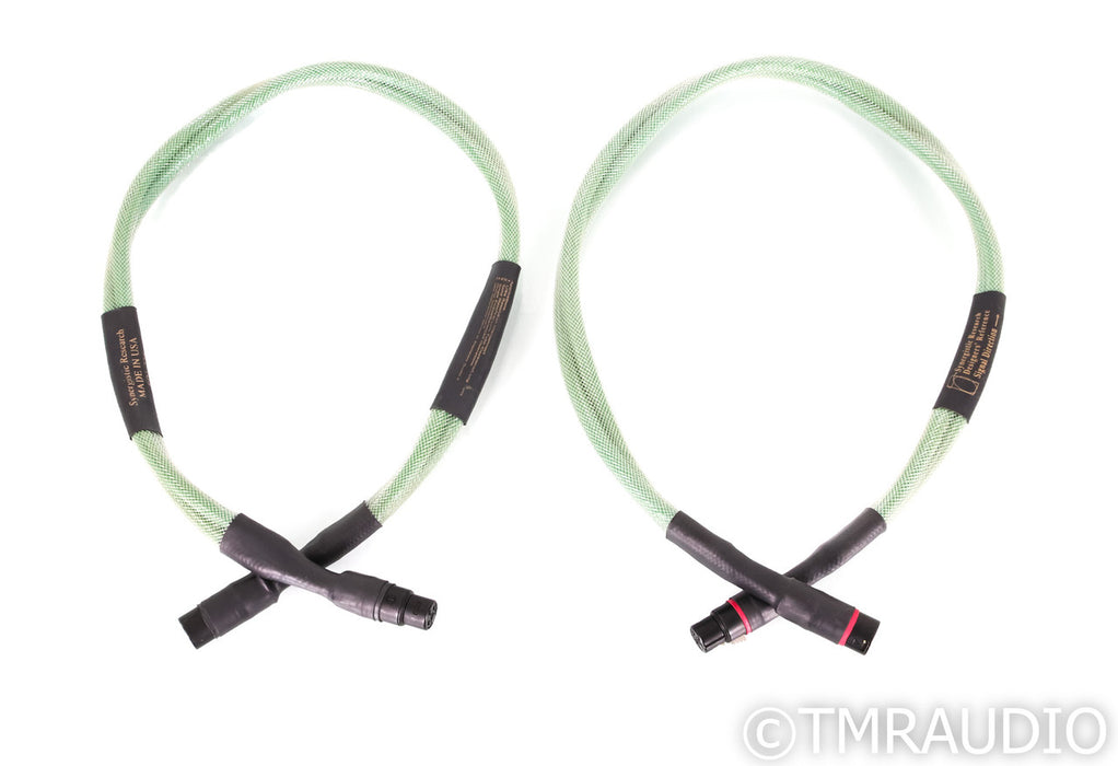 Synergistic Research Designers Reference XLR Cables; 1m Pair Interconnects