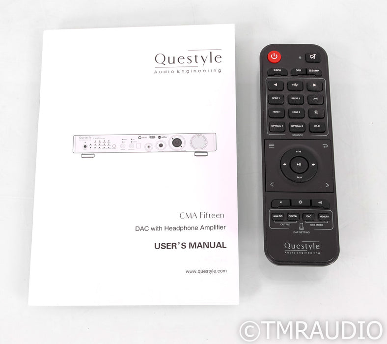 Questyle CMA Fifteen DSD DAC; MQA; Black; Remote; D/A Converter