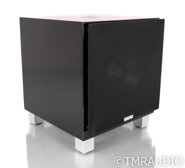 REL T7 8" Powered Subwoofer; Piano Black