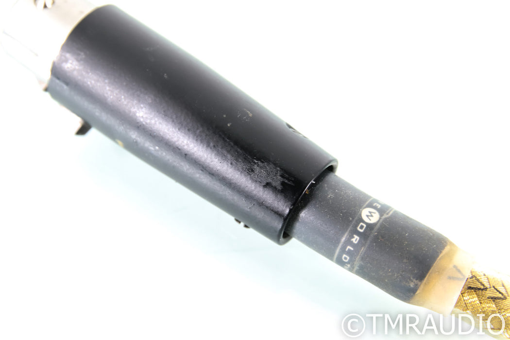 WireWorld Eclipse Gold XLR Cables; 1m Pair Balanced Interconnects