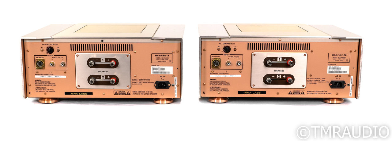 Marantz ma-9s2 Mono Power Amplifier; Gold Pair; MA9S2