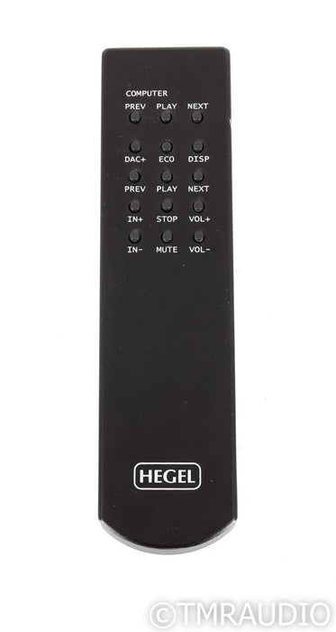Hegel P4A Mk II Stereo Preamplifier; Silver, Remote